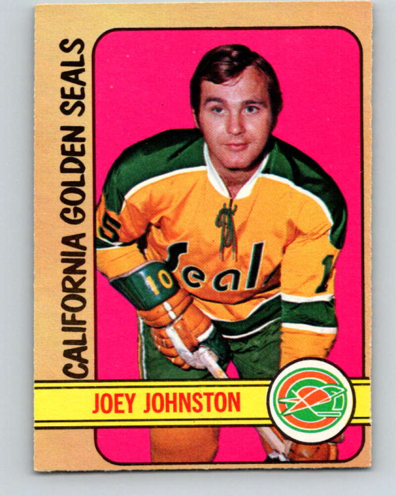 1972-73 O-Pee-Chee #96 Joey Johnston California Golden Seals V3704