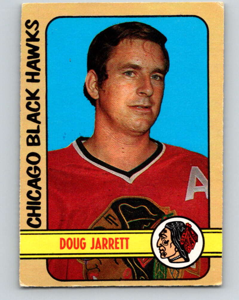 1972-73 O-Pee-Chee #97 Doug Jarrett Chicago Blackhawks V3717