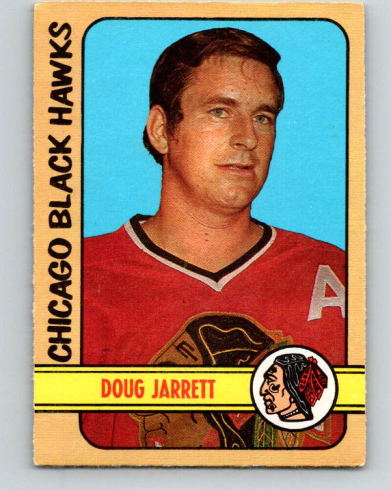 1972-73 O-Pee-Chee #97 Doug Jarrett Chicago Blackhawks V3720