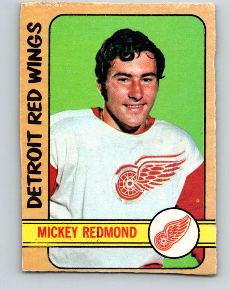 1972-73 O-Pee-Chee #99 Mickey Redmond Detroit Red Wings V3725