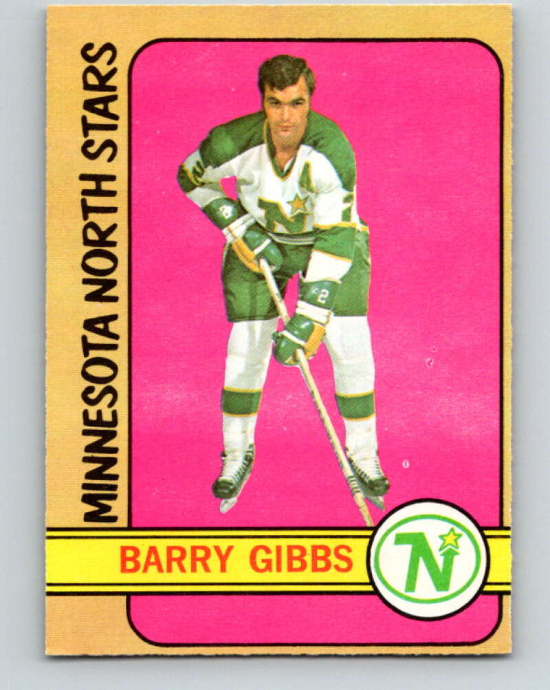 1972-73 O-Pee-Chee #101 Barry Gibbs RC Rookie Minnesota North Stars V3738