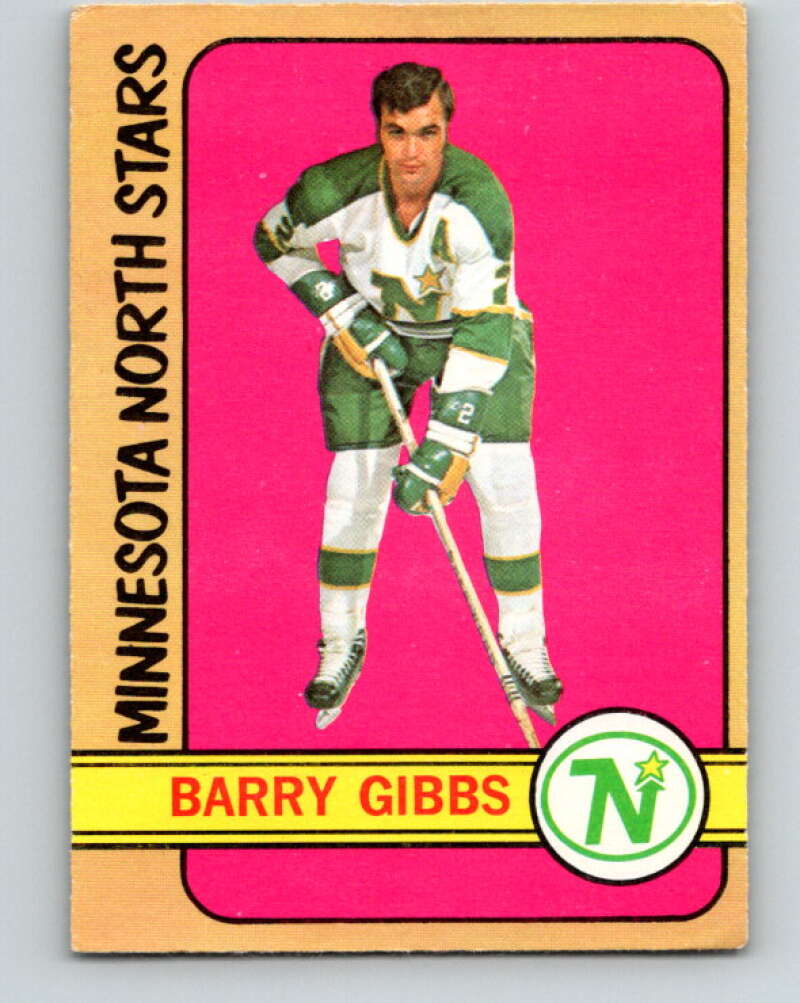1972-73 O-Pee-Chee #101 Barry Gibbs RC Rookie Minnesota North Stars V3739