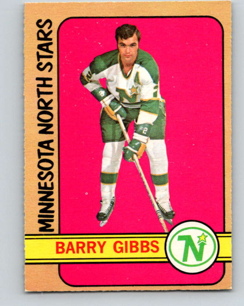 1972-73 O-Pee-Chee #101 Barry Gibbs RC Rookie Minnesota North Stars V3741