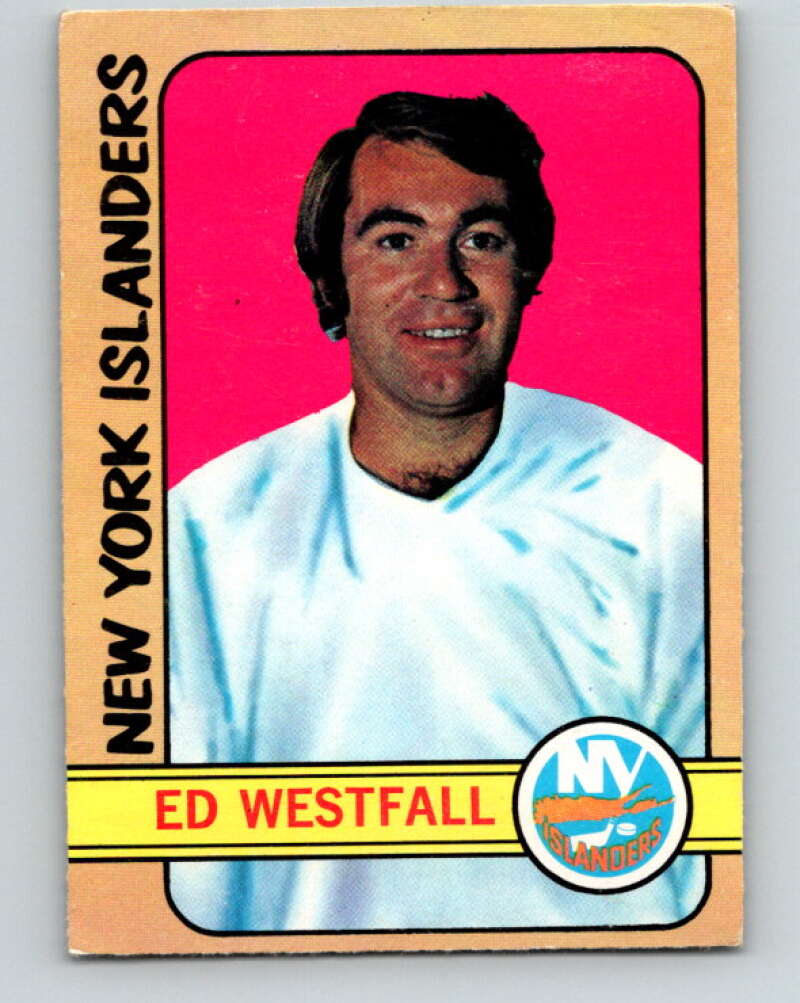 1972-73 O-Pee-Chee #104 Ed Westfall New York Islanders V3752