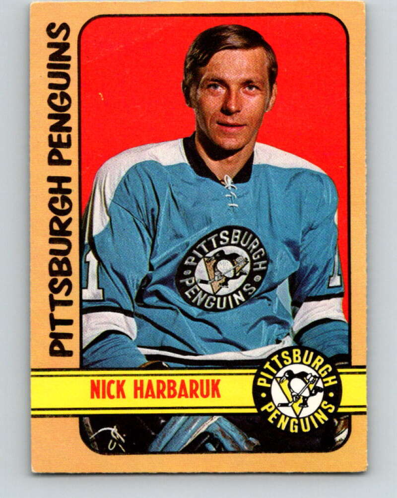 1972-73 O-Pee-Chee #106 Nick Harbaruk Pittsburgh Penguins V3764