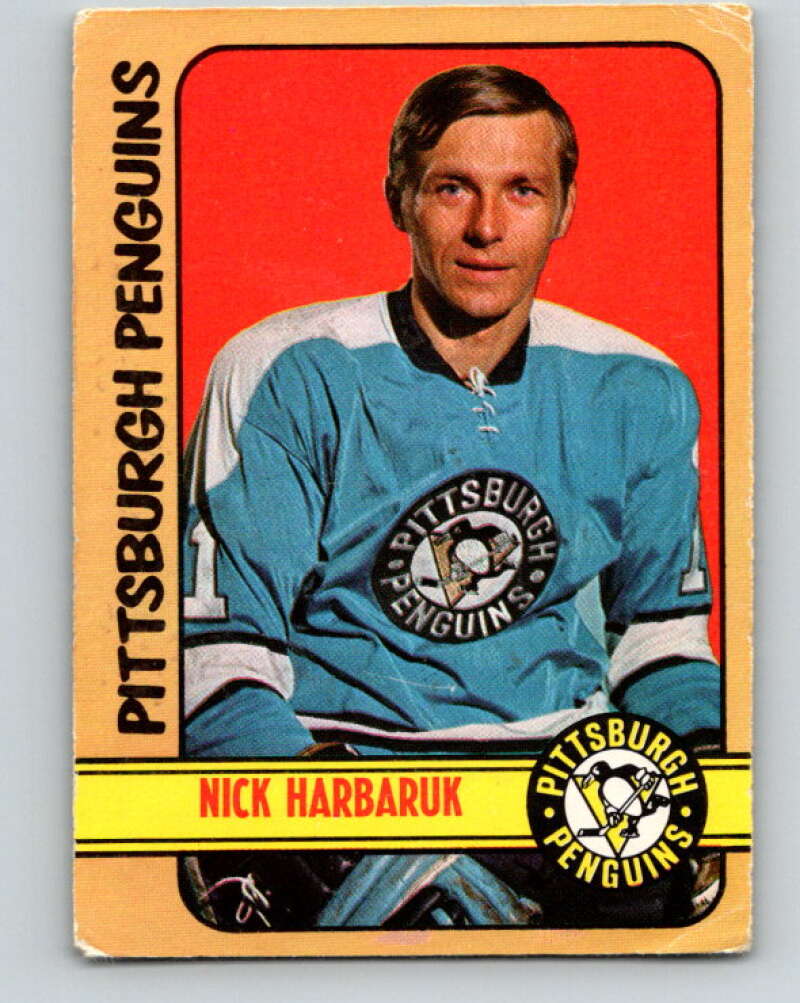 1972-73 O-Pee-Chee #106 Nick Harbaruk Pittsburgh Penguins V3765