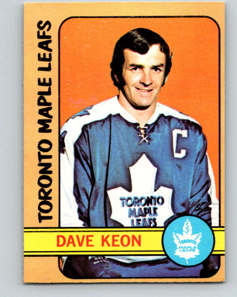 1972-73 O-Pee-Chee #108 Dave Keon Toronto Maple Leafs V3777