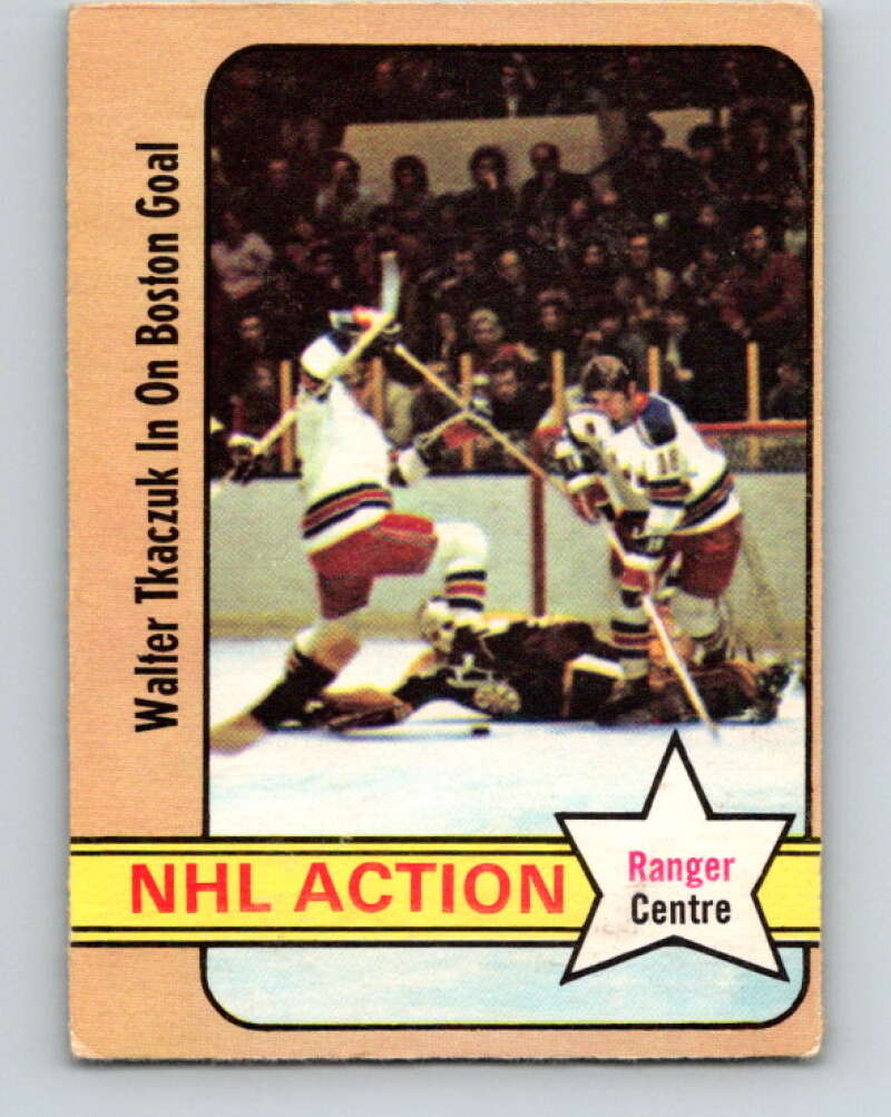 1972-73 O-Pee-Chee #110 Walt Tkaczuk New York Rangers V3782