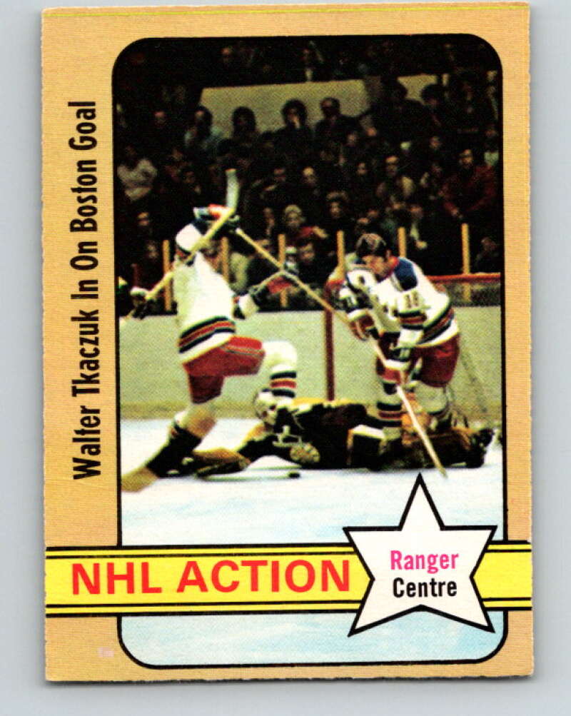 1972-73 O-Pee-Chee #110 Walt Tkaczuk New York Rangers V3783