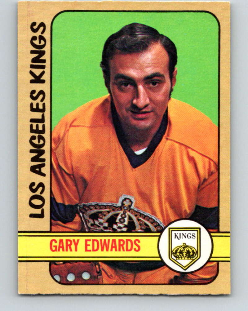 1972-73 O-Pee-Chee #113 Gary Edwards Los Angeles Kings V3790