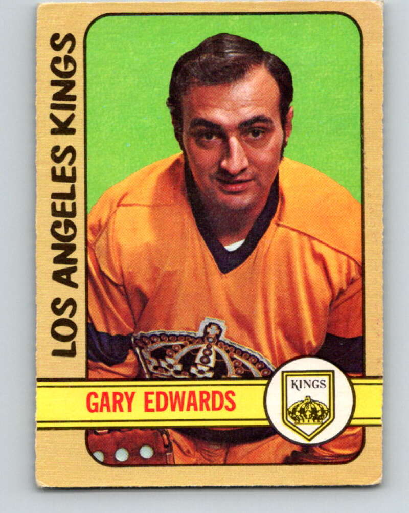 1972-73 O-Pee-Chee #113 Gary Edwards Los Angeles Kings V3793