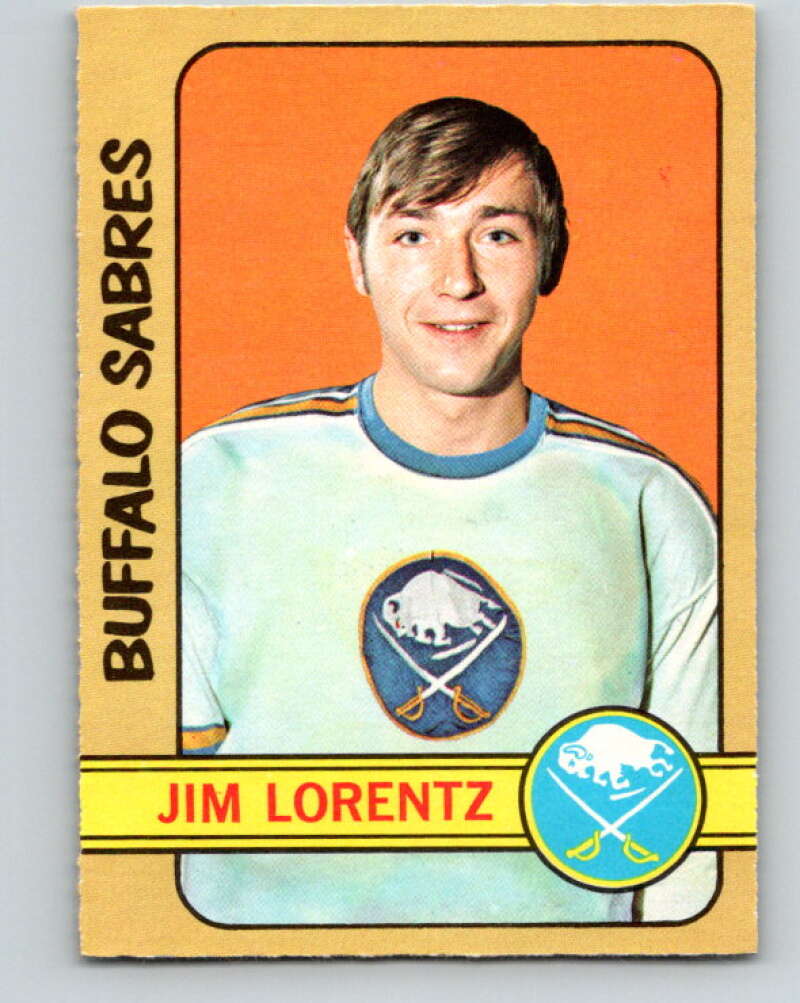 1972-73 O-Pee-Chee #116 Jim Lorentz Buffalo Sabres V3795