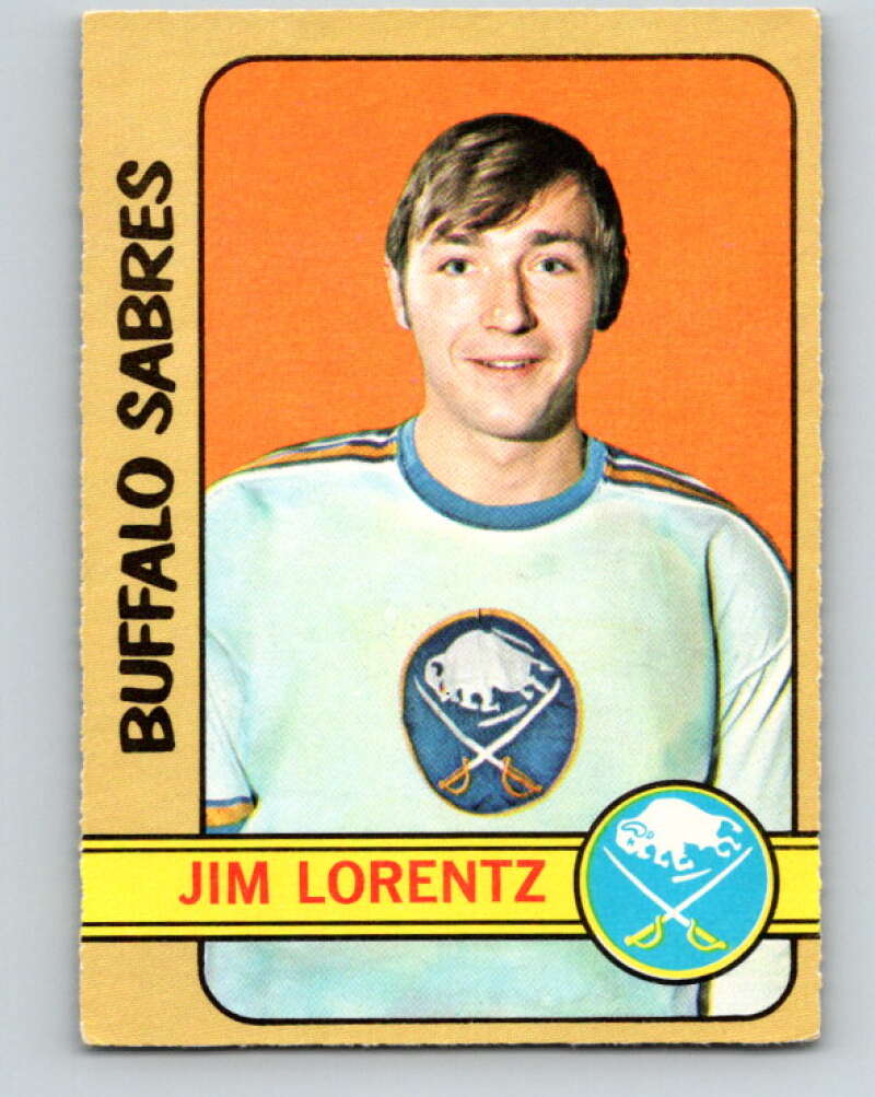 1972-73 O-Pee-Chee #116 Jim Lorentz Buffalo Sabres V3798