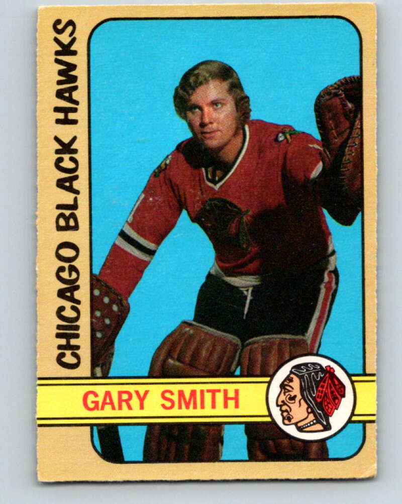 1972-73 O-Pee-Chee #117 Gary Smith Chicago Blackhawks V3800