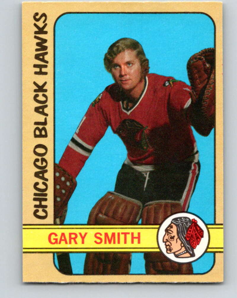 1972-73 O-Pee-Chee #117 Gary Smith Chicago Blackhawks V3801