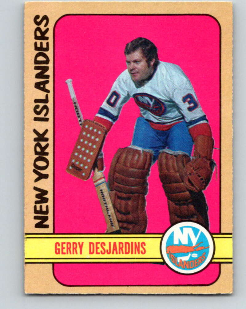 1972-73 O-Pee-Chee #119 Gerry Desjardins New York Islanders V3807