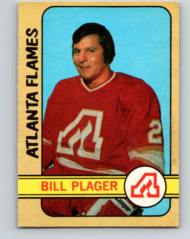 1972-73 O-Pee-Chee #122 Bill Plager RC Rookie Atlanta Flames V3813