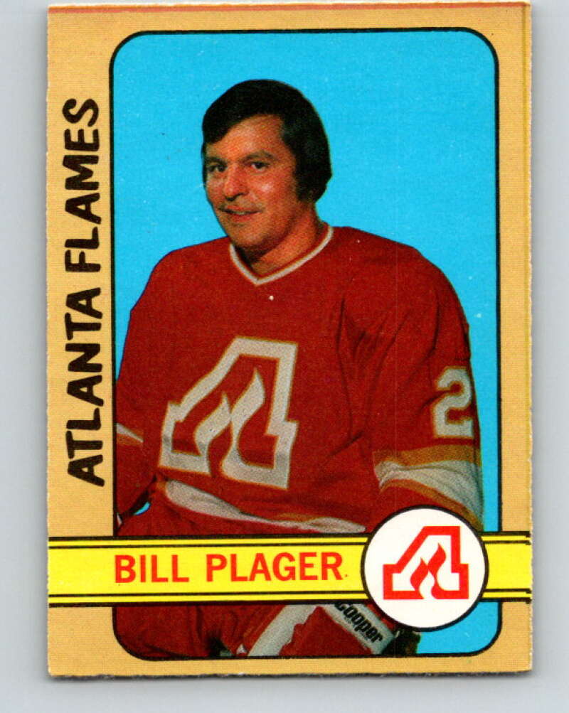 1972-73 O-Pee-Chee #122 Bill Plager RC Rookie Atlanta Flames V3814