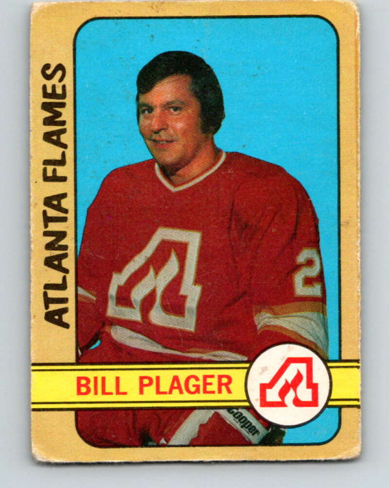 1972-73 O-Pee-Chee #122 Bill Plager RC Rookie Atlanta Flames V3815