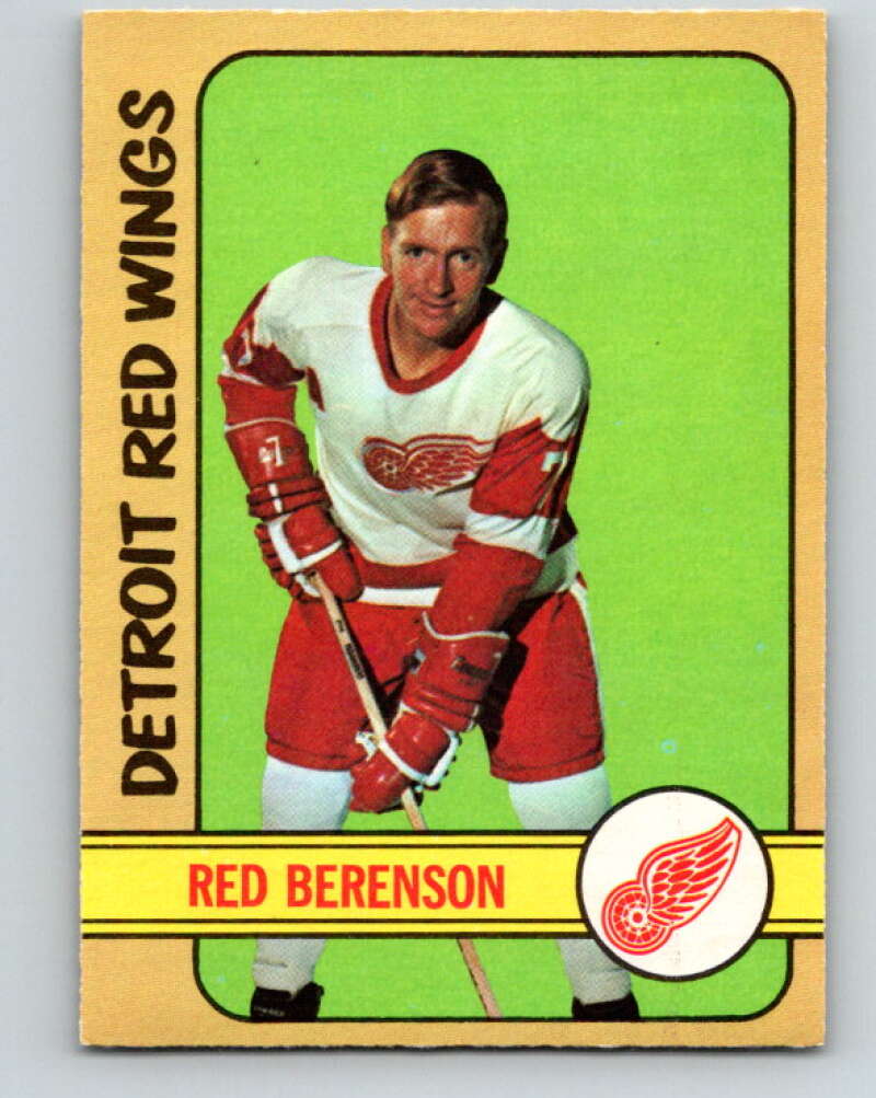 1972-73 O-Pee-Chee #123 Red Berenson Detroit Red Wings V3823