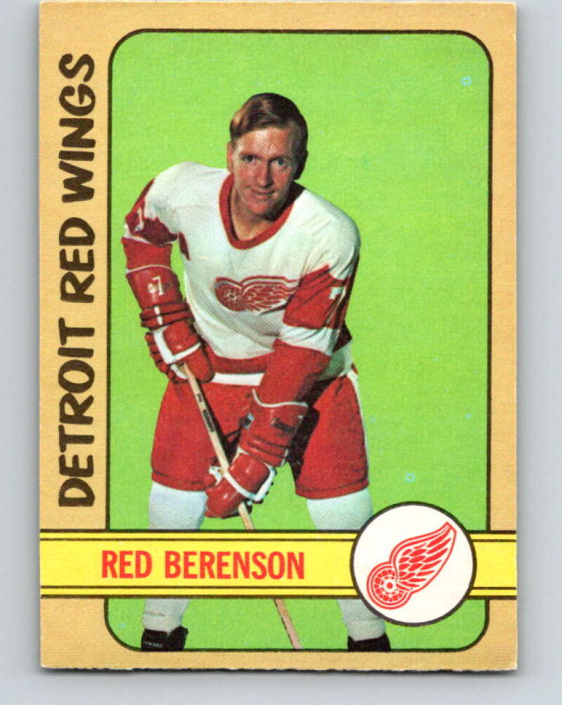 1972-73 O-Pee-Chee #123 Red Berenson Detroit Red Wings V3827