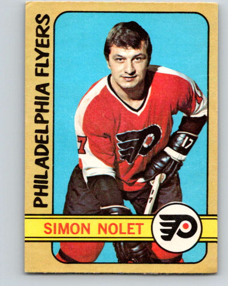 1972-73 O-Pee-Chee #125 Simon Nolet Philadelphia Flyers V3835