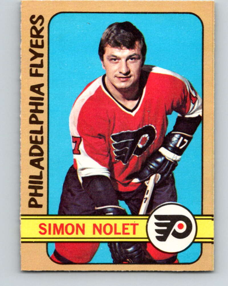 1972-73 O-Pee-Chee #125 Simon Nolet Philadelphia Flyers V3836