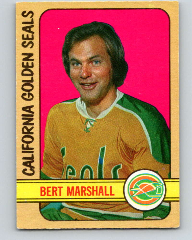 1972-73 O-Pee-Chee #130 Bert Marshall California Golden Seals V3855