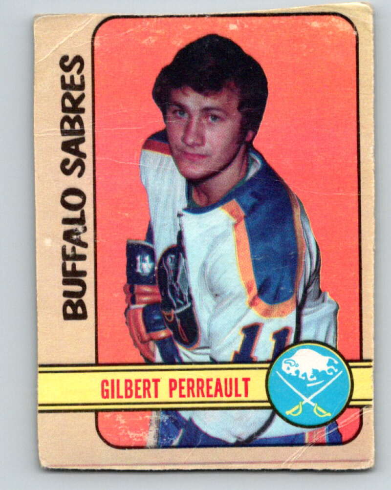 1972-73 O-Pee-Chee #136 Gilbert Perreault Buffalo Sabres V3874