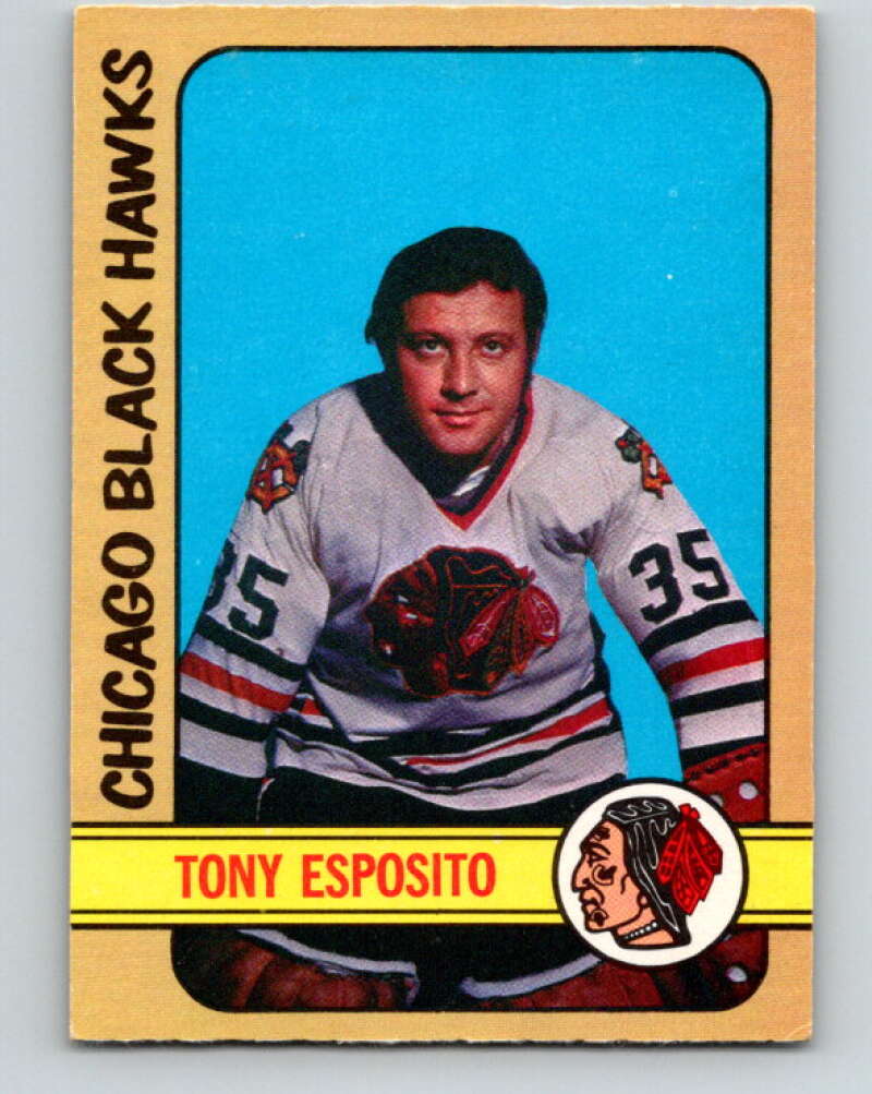 1972-73 O-Pee-Chee #137 Tony Esposito Chicago Blackhawks V3877