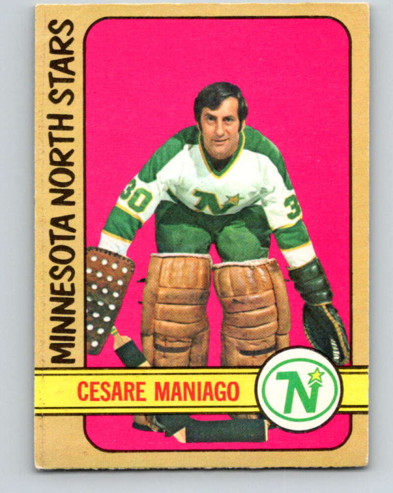 1972-73 O-Pee-Chee #138 Cesare Maniago Minnesota North Stars V3881