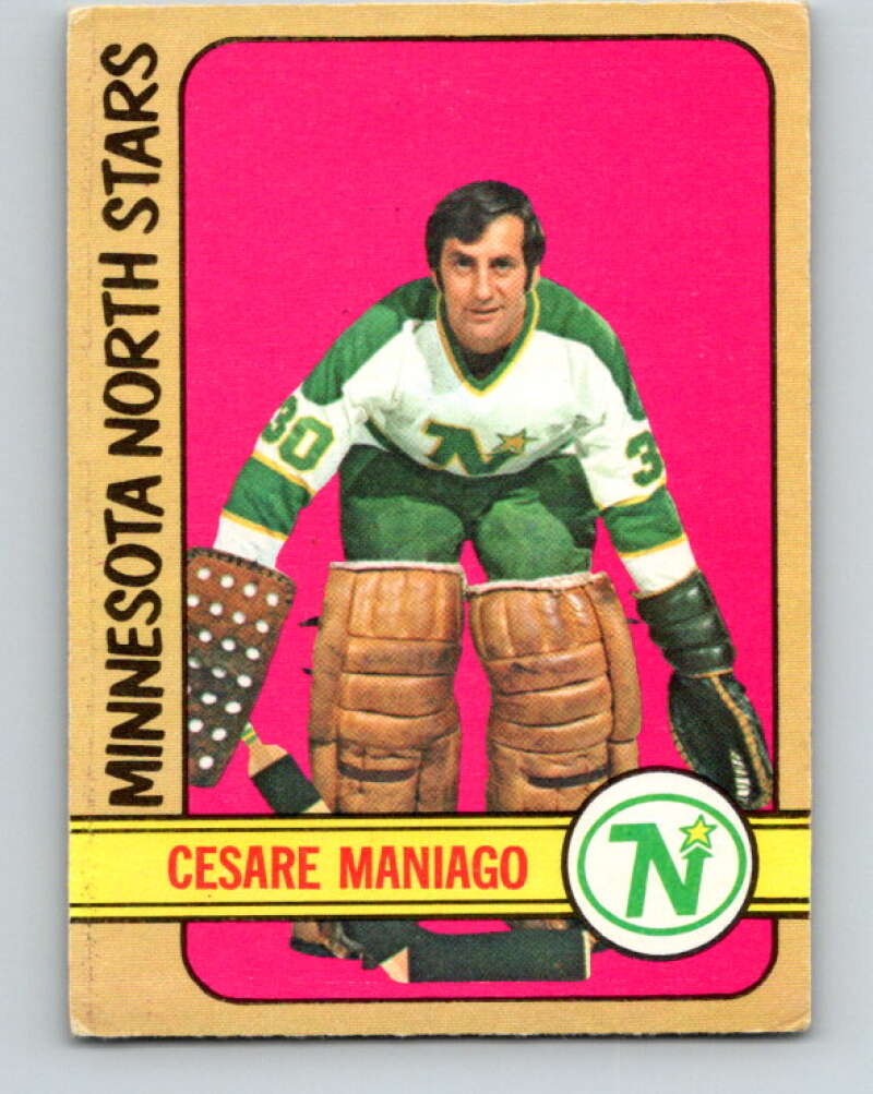 1972-73 O-Pee-Chee #138 Cesare Maniago Minnesota North Stars V3882