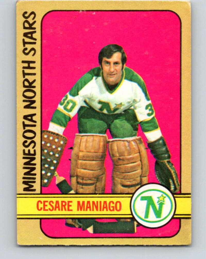 1972-73 O-Pee-Chee #138 Cesare Maniago Minnesota North Stars V3884
