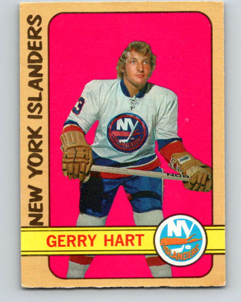 1972-73 O-Pee-Chee #139 Gerry Hart RC Rookie New York Islanders V3891