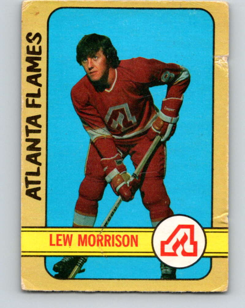 1972-73 O-Pee-Chee #143 Lew Morrison Atlanta Flames V3896