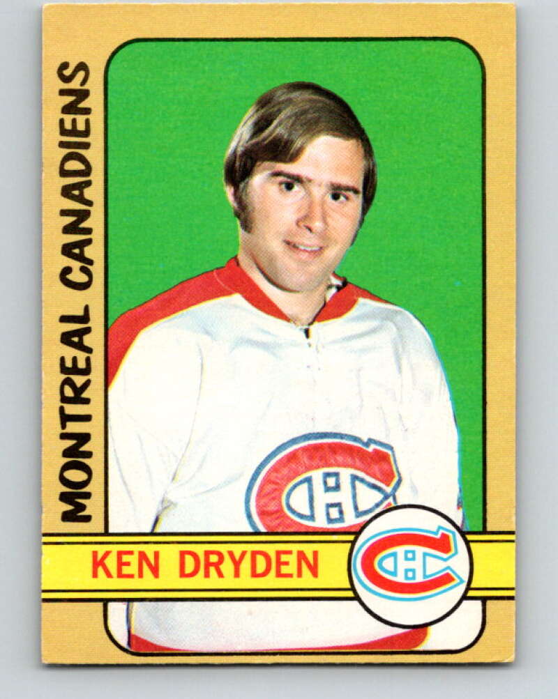 1972-73 O-Pee-Chee #145 Ken Dryden Montreal Canadiens V3900
