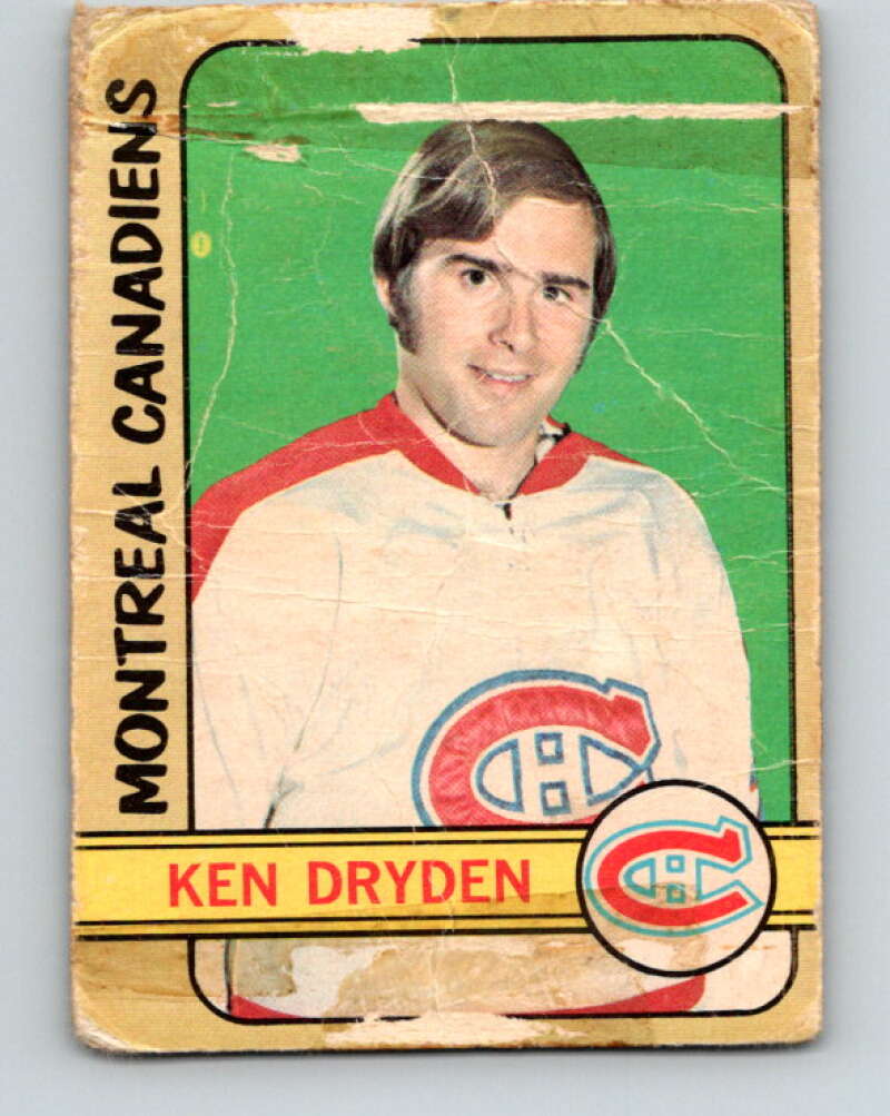 1972-73 O-Pee-Chee #145 Ken Dryden Montreal Canadiens V3902