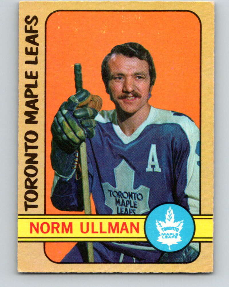 1972-73 O-Pee-Chee #147 Norm Ullman Toronto Maple Leafs V3906