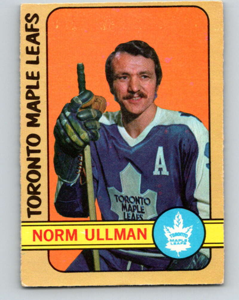 1972-73 O-Pee-Chee #147 Norm Ullman Toronto Maple Leafs V3908