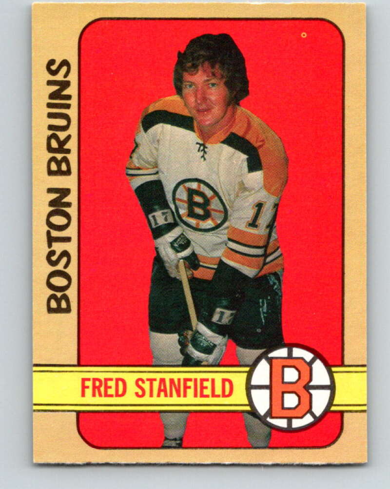 1972-73 O-Pee-Chee #150 Fred Stanfield Boston Bruins V3915