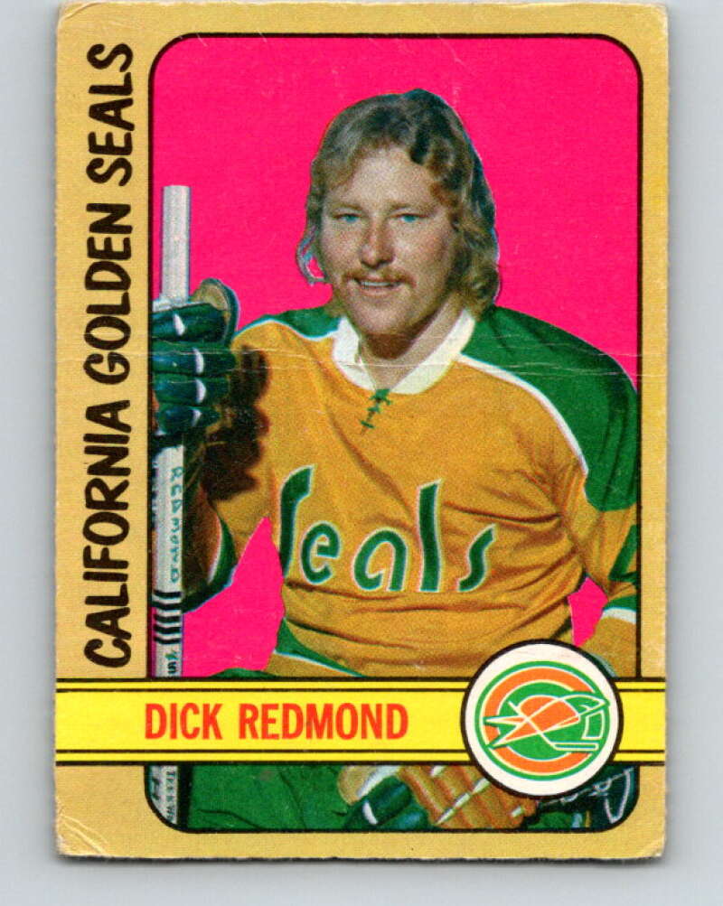 1972-73 O-Pee-Chee #151 Dick Redmond California Golden Seals V3921