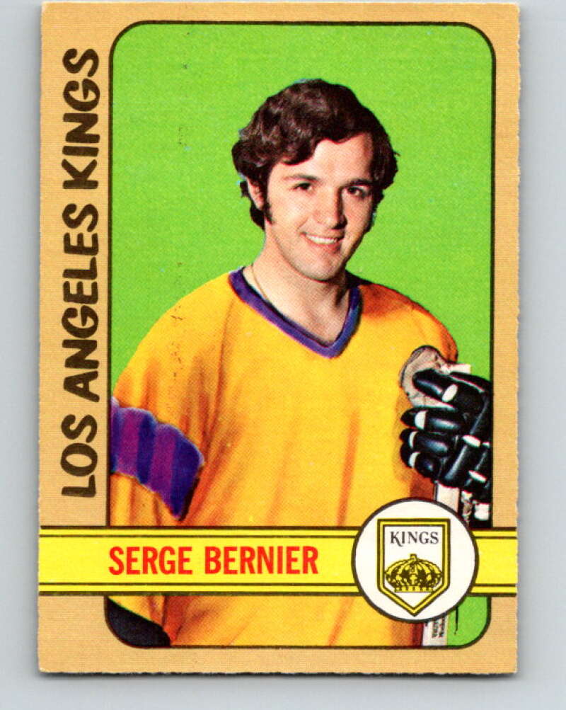1972-73 O-Pee-Chee #152 Serge Bernier Los Angeles Kings V3924