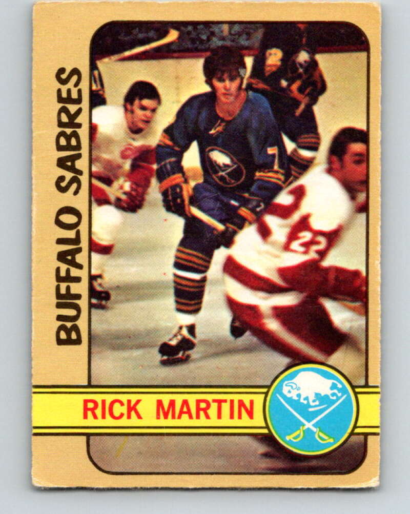 1972-73 O-Pee-Chee #157 Rick Martin Buffalo Sabres V3941