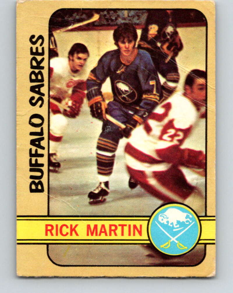 1972-73 O-Pee-Chee #157 Rick Martin Buffalo Sabres V3942