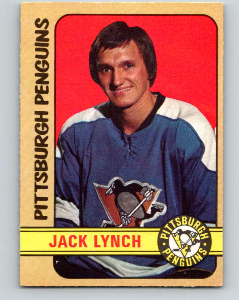 1972-73 O-Pee-Chee #160 Jack Lynch RC Rookie Pittsburgh Penguins V3951