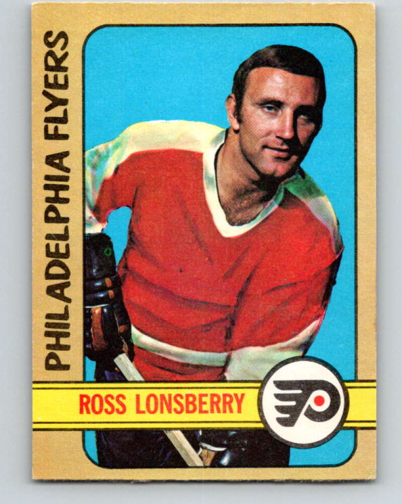 1972-73 O-Pee-Chee #166 Ross Lonsberry Philadelphia Flyers V3977
