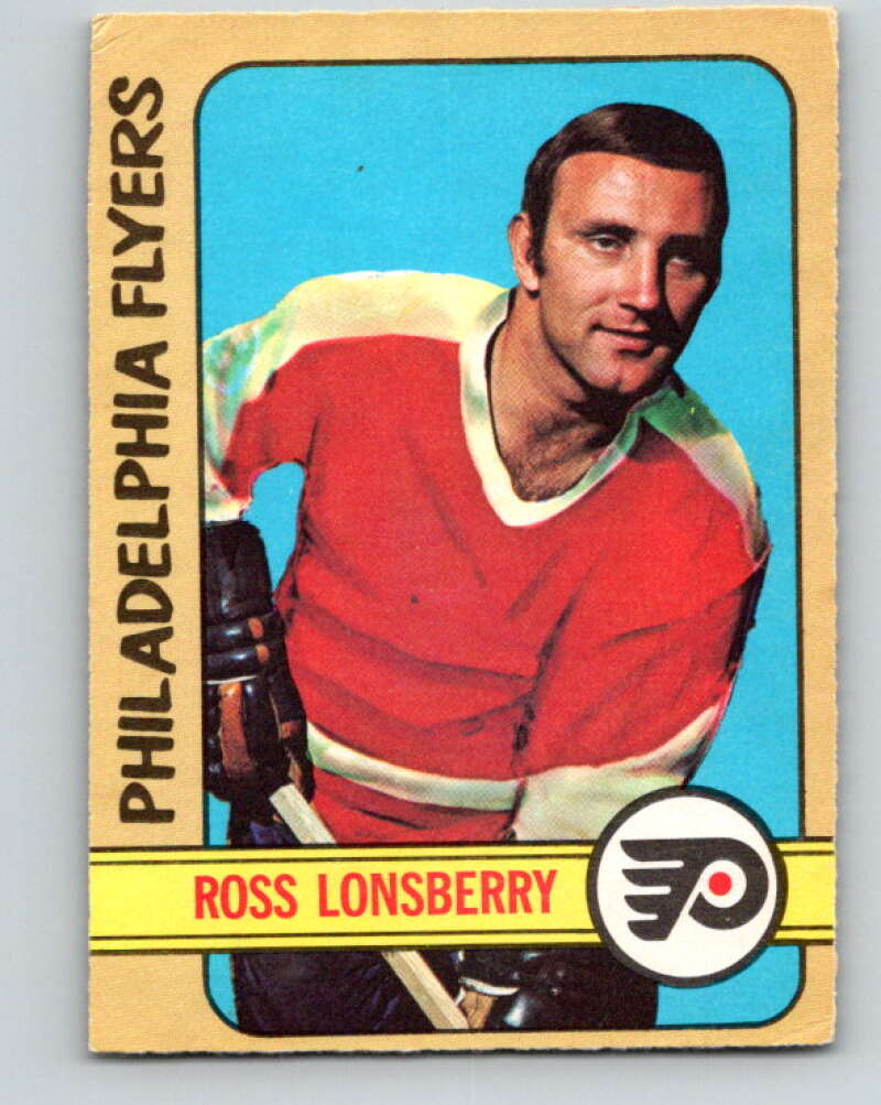 1972-73 O-Pee-Chee #166 Ross Lonsberry Philadelphia Flyers V3979