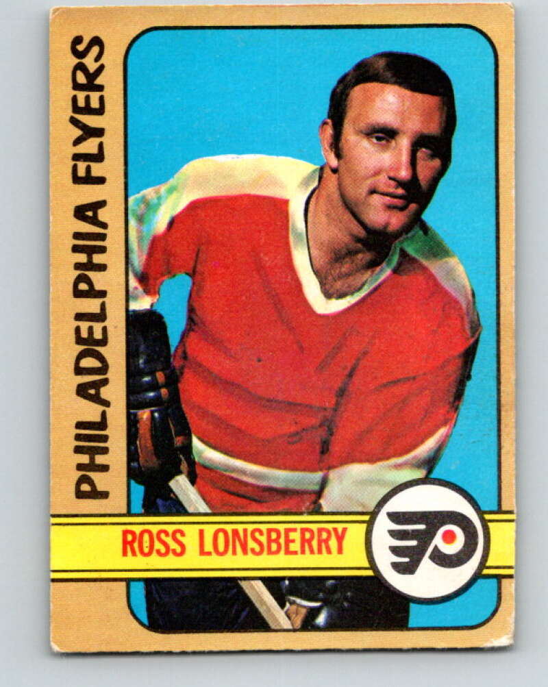 1972-73 O-Pee-Chee #166 Ross Lonsberry Philadelphia Flyers V3983