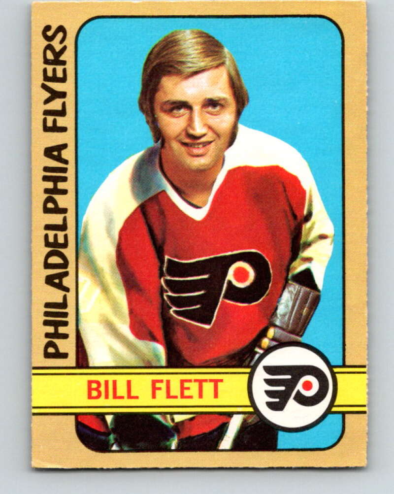 1972-73 O-Pee-Chee #187 Bill Flett Philadelphia Flyers V4061