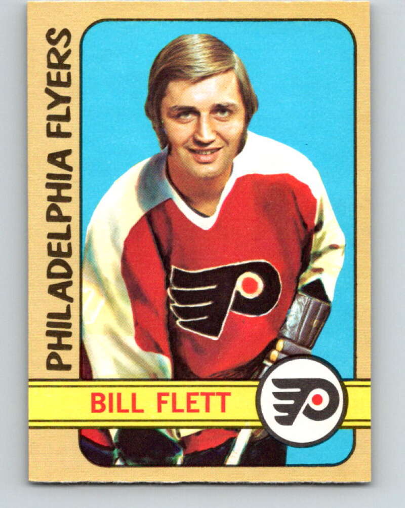 1972-73 O-Pee-Chee #187 Bill Flett Philadelphia Flyers V4062